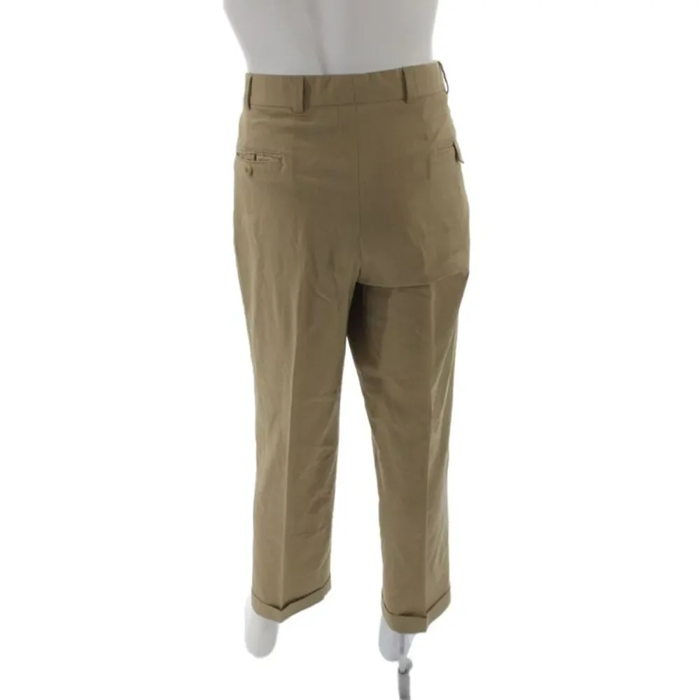 Bills Khakis Mens Beige Khakis 32 Inseam Size 36